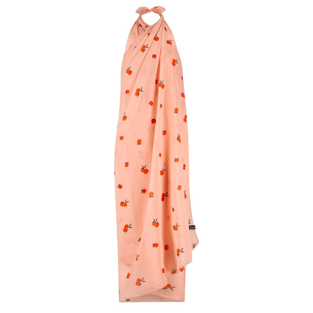 Orange, Orange, Women's shawl