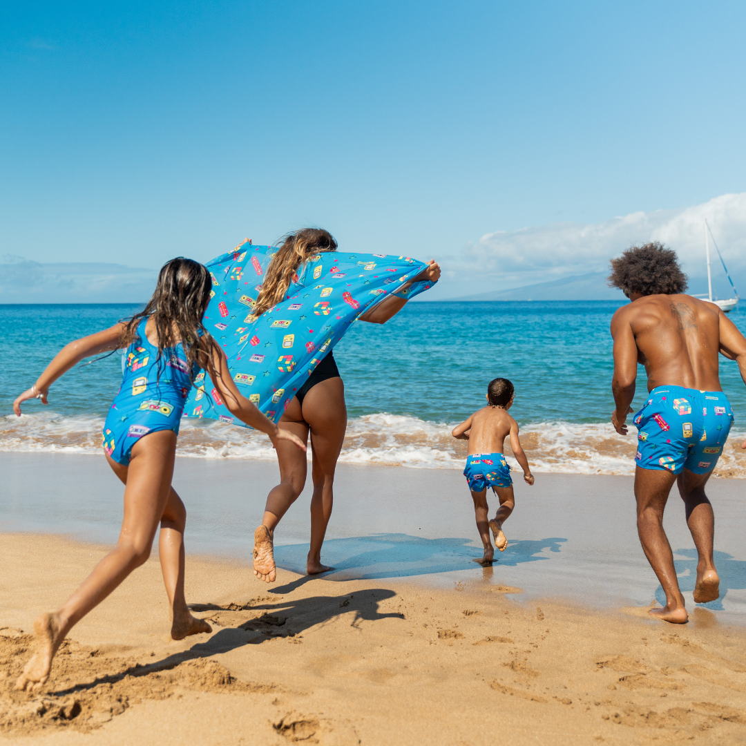 Retro, Mother and son swimwear