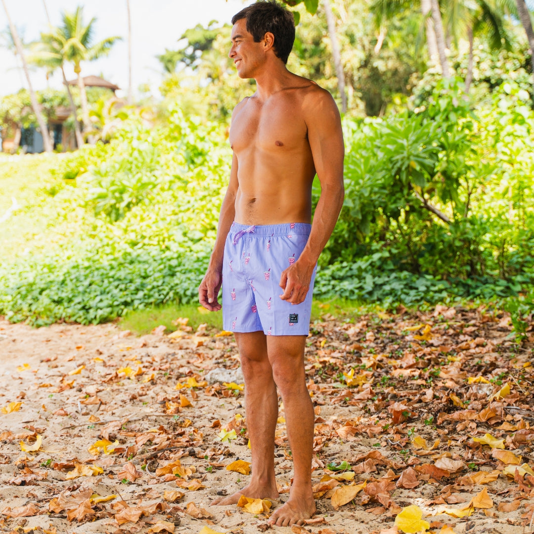 Milkshake, Men's swimming trunks