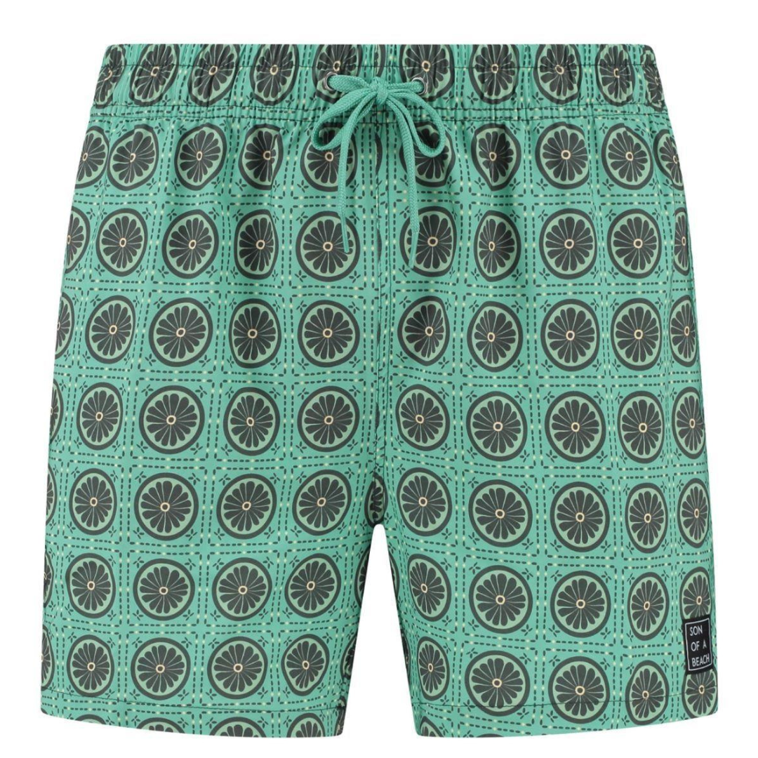 Nepal, Green, Boys Swim Shorts