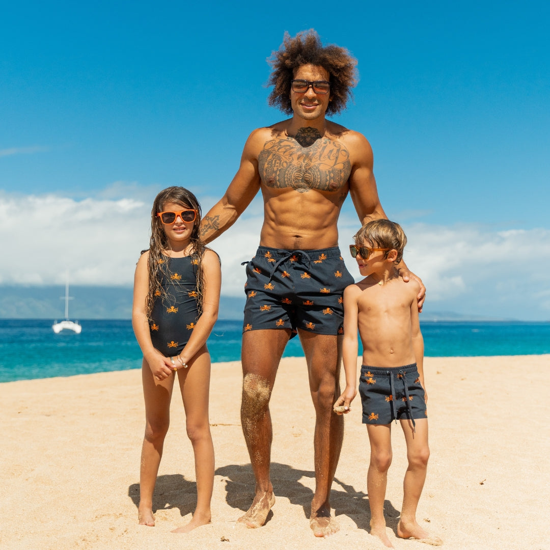 Oktopus, Vater und Sohn Badehose