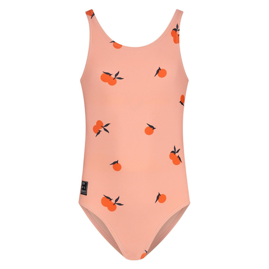 Orange, Orange, Girls swimsuit