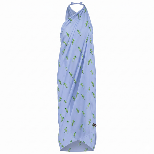 Gecko, Blau, Damenschal