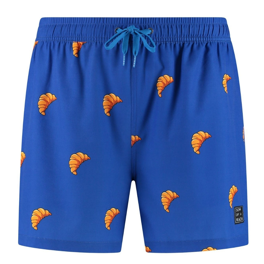 Croissant, Vater und Sohn Badehose