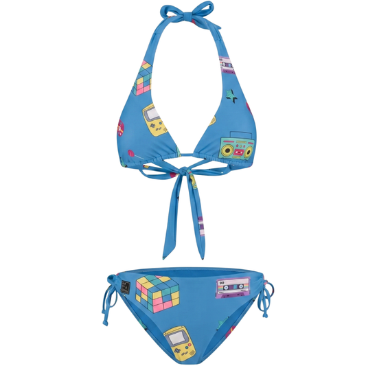 Flamingo, Purple, Women's Bikini
