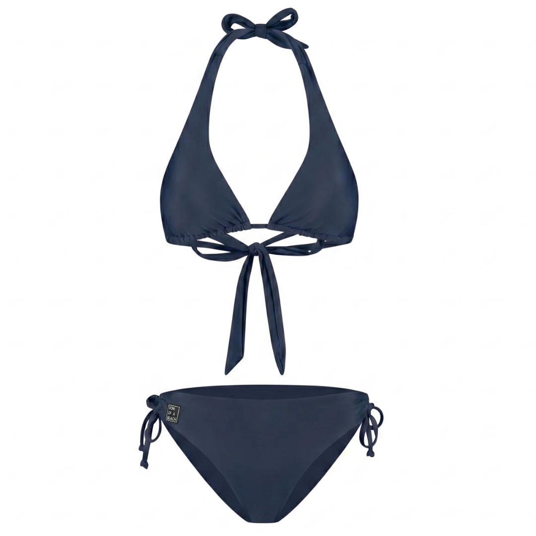Auge, Blau, Damen Bikini