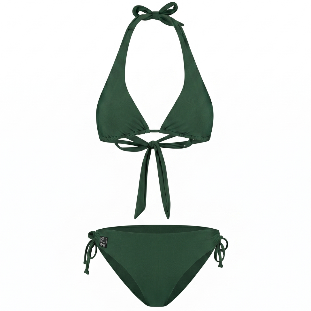 Auge, Blau, Damen Bikini