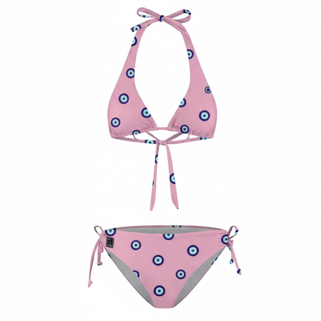 Eye, Pink, Women's Bikini